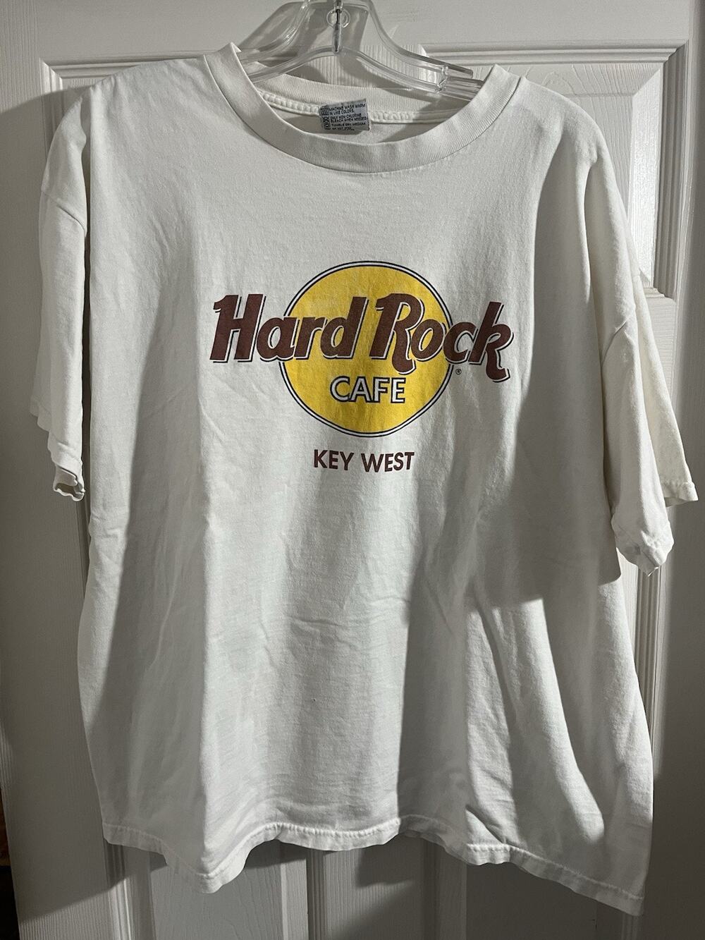 Vintage Hard Rock Cafe Key West Shirt Music Sz XL Florida